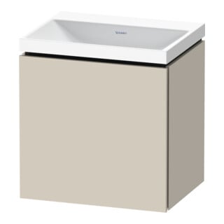 Duravit L-Cube Ensemble meuble 45x35x48 cm, 1 porte, à droite, sans poignée, taupe mat