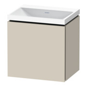 Duravit L-Cube Ensemble meuble 45x35x48 cm, 1 porte, à droite, sans poignée, taupe mat