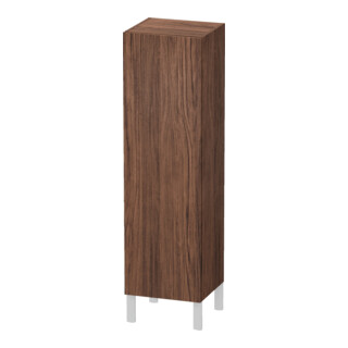 Duravit L-Cube individual Armoire mi-haute, porte gauche, noyer foncé