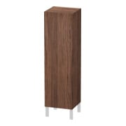 Duravit L-Cube individual Armoire mi-haute, porte gauche, noyer foncé