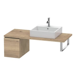 Duravit L-Cube Meuble bas 32x54,7 cm, chêne œuf, pour console, 1 tiroir
