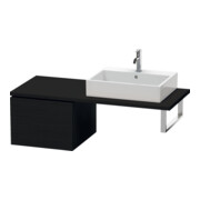 Duravit L-Cube Meuble bas 52x54,7 cm, blanc œuf, pour console, 1 tiroir