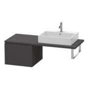 Duravit L-Cube Meuble bas 52x54,7 cm, graphite mat, f Kons, 1 tiroir