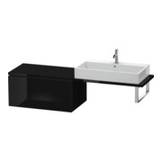 Duravit L-Cube Meuble bas 82x54,7 cm, blanc brillant, pour console, 1 tiroir
