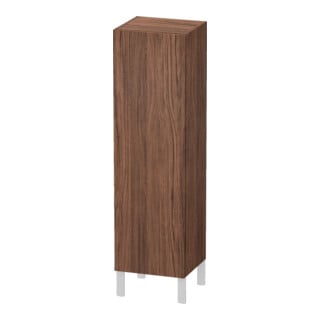 Duravit L-Cube meuble haut individuel, porte droite, noyer foncé
