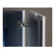 Duravit L-Cube meuble haut semi-élément, porte gauche, blanc brillant