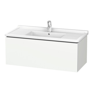 Duravit L-Cube Meuble sous lavabo 102x46,9 cm, blanc mat, 1 tiroir, suspendu