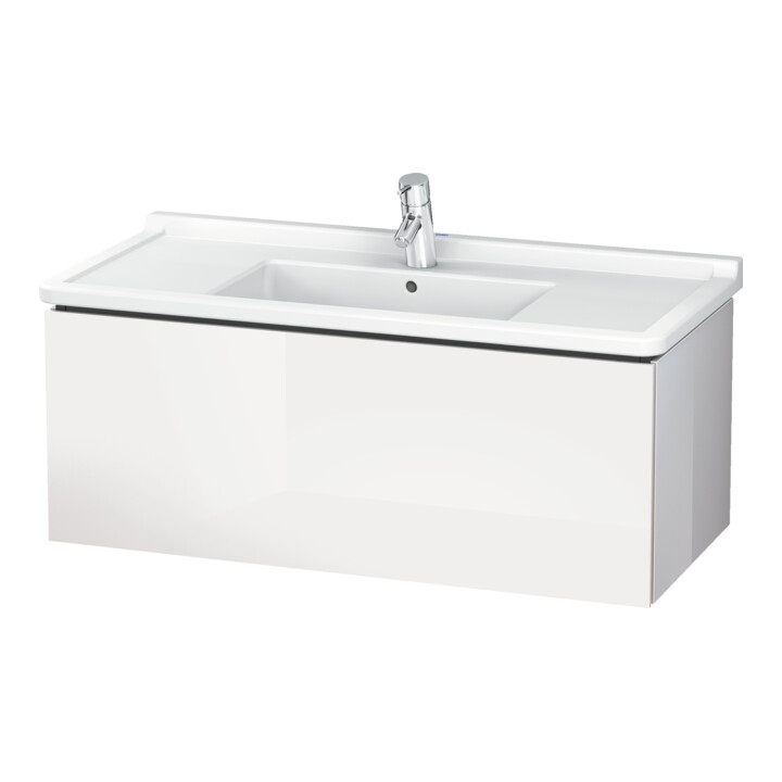 Duravit L-Cube Meuble sous-lavabo 102x46,9cm, graph ma, 1 tiroir, suspendu