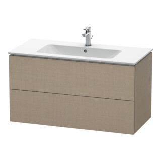 Duravit L-Cube Meuble sous lavabo 102x48,1 cm, beige, 2 tiroirs, suspendu