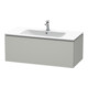 Duravit L-Cube Meuble sous lavabo 102x48,1 cm, béton gris, 1 tiroir, suspendu-1