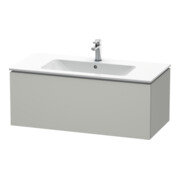 Duravit L-Cube Meuble sous lavabo 102x48,1 cm, béton gris, 1 tiroir, suspendu