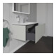 Duravit L-Cube Meuble sous lavabo 102x48,1 cm, béton gris, 1 tiroir, suspendu-2