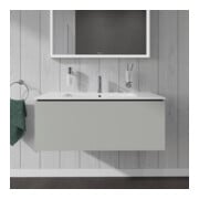 Duravit L-Cube Meuble sous lavabo 102x48,1 cm, béton gris, 1 tiroir, suspendu-4