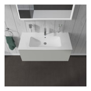 Duravit L-Cube Meuble sous lavabo 102x48,1 cm, béton gris, 1 tiroir, suspendu-5