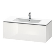 Duravit L-Cube Meuble sous lavabo 102x48,1 cm, blanc brillant, 1 tiroir, suspendu-1