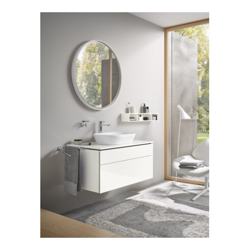 Duravit L-Cube Meuble sous lavabo 102x55 cm, blanc, 1 tiroir, 1 porte, suspendu