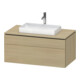 Duravit L-Cube Meuble sous lavabo 102x55cm, méd. E, 1 porte, 1 tiroir, suspendu-1