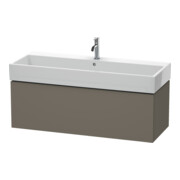 Duravit L-Cube meuble sous-lavabo 118,4 x 45,9 cm, 1 tiroir, suspendu, gris mat