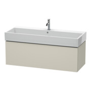 Duravit L-Cube Meuble sous lavabo 118,4 x 45,9 cm, taupe mat, 1 tiroir, suspendu-1