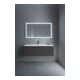 Duravit L-Cube Meuble sous lavabo 122x48,1 cm, graphite mat, 1 tiroir, suspendu