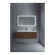 Duravit L-Cube Meuble sous lavabo 122x48,1 cm, noyer, 1 tiroir, suspendu