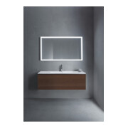 Duravit L-Cube Meuble sous lavabo 122x48,1 cm, noyer, 1 tiroir, suspendu-4