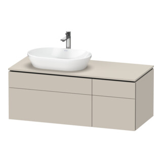 Duravit L-Cube Meuble sous lavabo 122x55x48,2 cm, AS L, T m, k EinrSy