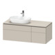Duravit L-Cube Meuble sous lavabo 122x55x48,2 cm, AS L, T m, k EinrSy-1