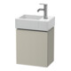 Duravit L-Cube Meuble sous lavabo 36,4x24,1x40 cm, suspendu, porte droite, Tau mat-1