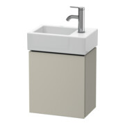 Duravit L-Cube Meuble sous lavabo 36,4x24,1x40 cm, suspendu, porte droite, Tau mat