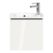 Duravit L-Cube meuble sous lavabo 42x29,4x40 cm, suspendu, porte droite, blanc brillant-4