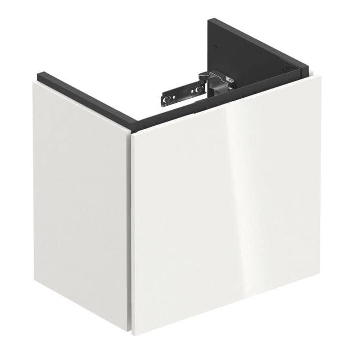 Duravit L-Cube meuble sous lavabo 42x29,4x40 cm, suspendu, porte droite, blanc brillant
