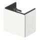 Duravit L-Cube Meuble sous lavabo 42x29,4x40 cm, suspendu, porte gauche, blanc mat-2