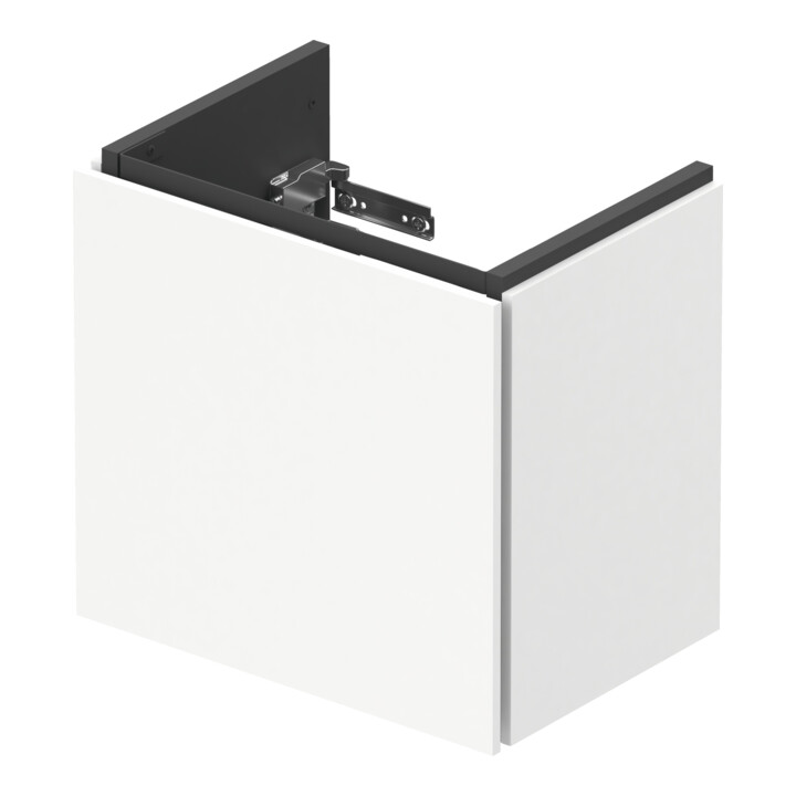 Duravit L-Cube Meuble sous lavabo 42x29,4x40 cm, suspendu, porte gauche, blanc mat