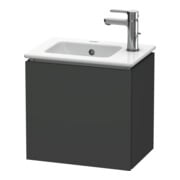 Duravit L-Cube Meuble sous lavabo 42x29,4x40 cm, suspendu, porte gauche, graphite mat-1