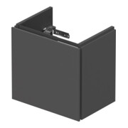 Duravit L-Cube Meuble sous lavabo 42x29,4x40 cm, suspendu, porte gauche, graphite mat-4