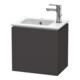 Duravit L-Cube Meuble sous lavabo 42x29,4x40 cm, suspendu, porte gauche, graphite mat-1
