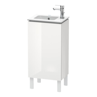 Duravit L-Cube Meuble sous-lavabo 42x29,4x70,4 cm, deb., porte droite, blanc brillant