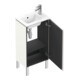Duravit L-Cube Meuble sous-lavabo 42x29,4x70,4 cm, deb., porte droite, blanc brillant