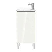 Duravit L-Cube Meuble sous-lavabo 42x29,4x70,4 cm, deb., porte droite, blanc brillant-5