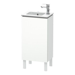 Duravit L-Cube Meuble sous lavabo 42x29,4x70,4 cm, debout, porte gauche, blanc mat