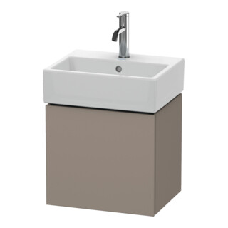 Duravit L-Cube meuble sous lavabo 43,4x34,1x40 cm, suspendu, porte gauche, base mate