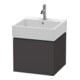Duravit L-Cube Meuble sous lavabo 48,4x45,9 cm, graphite mat, 1 tiroir, suspendu-1