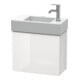 Duravit L-Cube Meuble sous lavabo 48x24x40cm, suspendu, porte gauche, blanc brillant-1