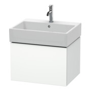 Duravit L-Cube Meuble sous lavabo 58,4 x 45,9 cm, blanc mat, 1 tiroir, suspendu