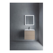 Duravit L-Cube Meuble sous lavabo 62x48,1 cm, blanc mat, 2 tiroirs, suspendu-2