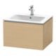 Duravit L-Cube Meuble sous lavabo 62x48,1 cm, blanc œuf, 1 tiroir, suspendu-1
