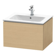 Duravit L-Cube Meuble sous lavabo 62x48,1 cm, blanc œuf, 1 tiroir, suspendu