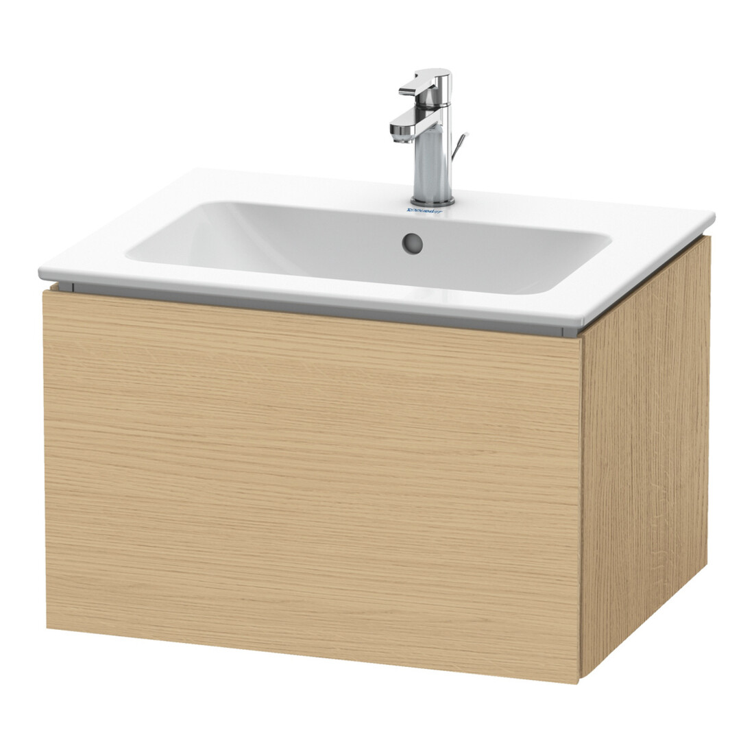 Duravit L-Cube Meuble sous lavabo 62x48,1 cm, blanc œuf, 1 tiroir, suspendu