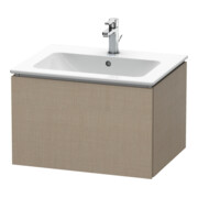 Duravit L-Cube Meuble sous lavabo 62x48,1 cm, lin, 1 tiroir, suspendu-1